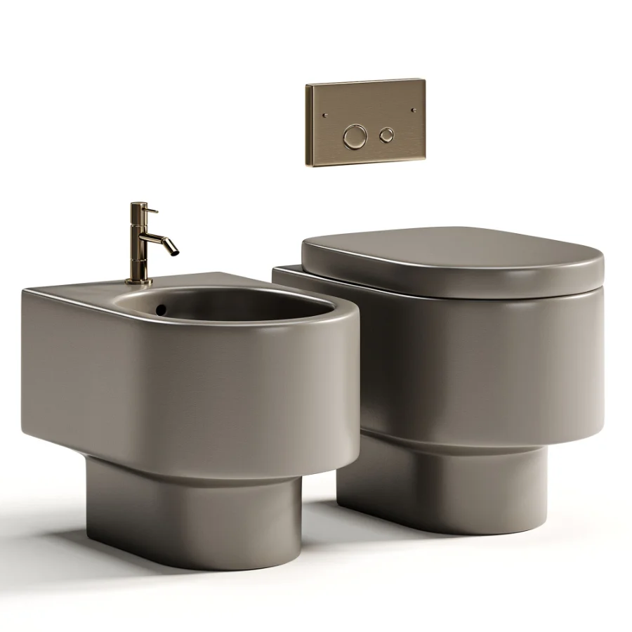 Otis Floor mounted Bathroom Set Image 3