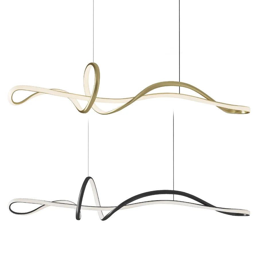 Minimalist LED Chandelier Image 2