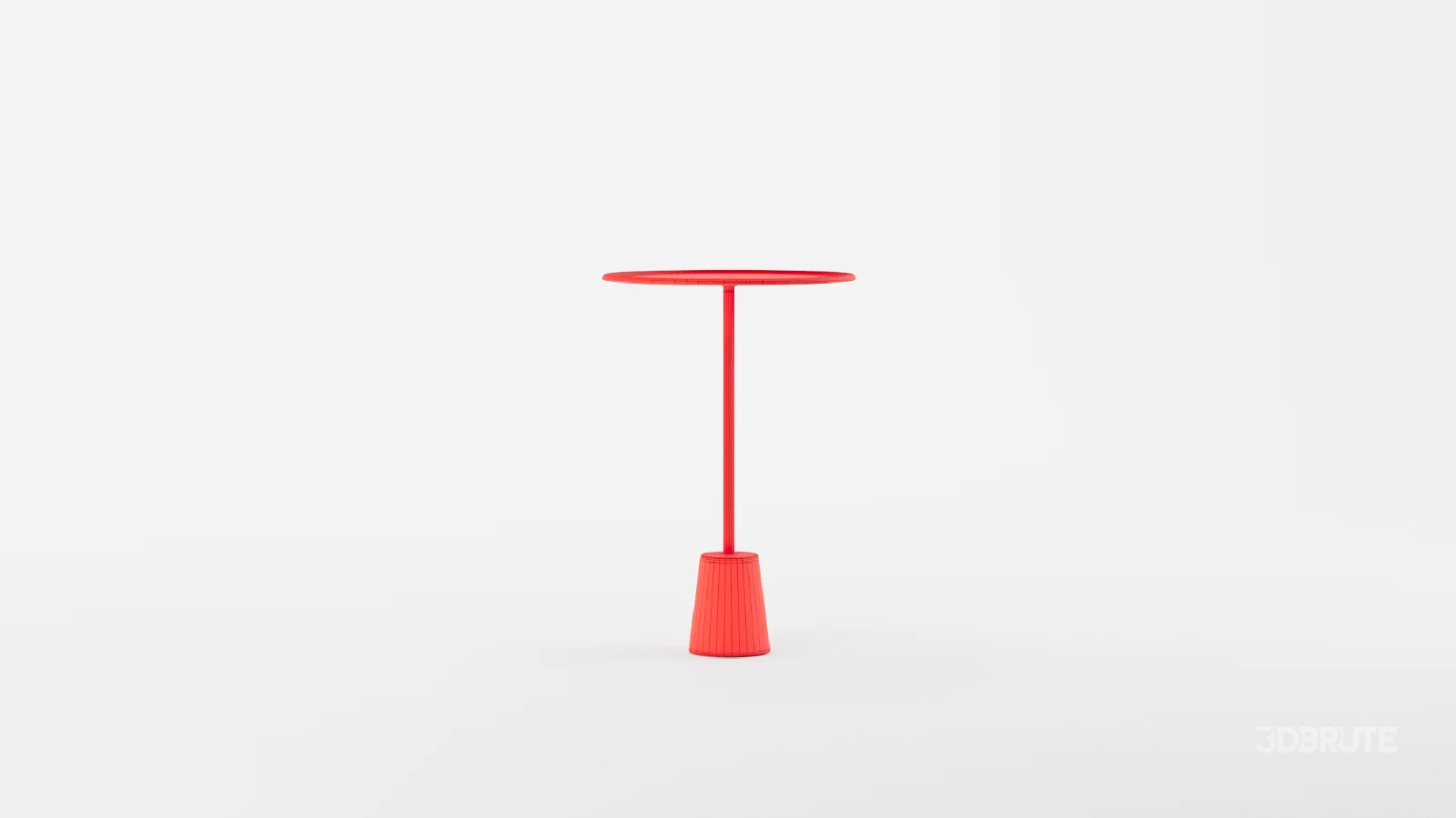 Patson Tray Top Pedestal End Table Image 10