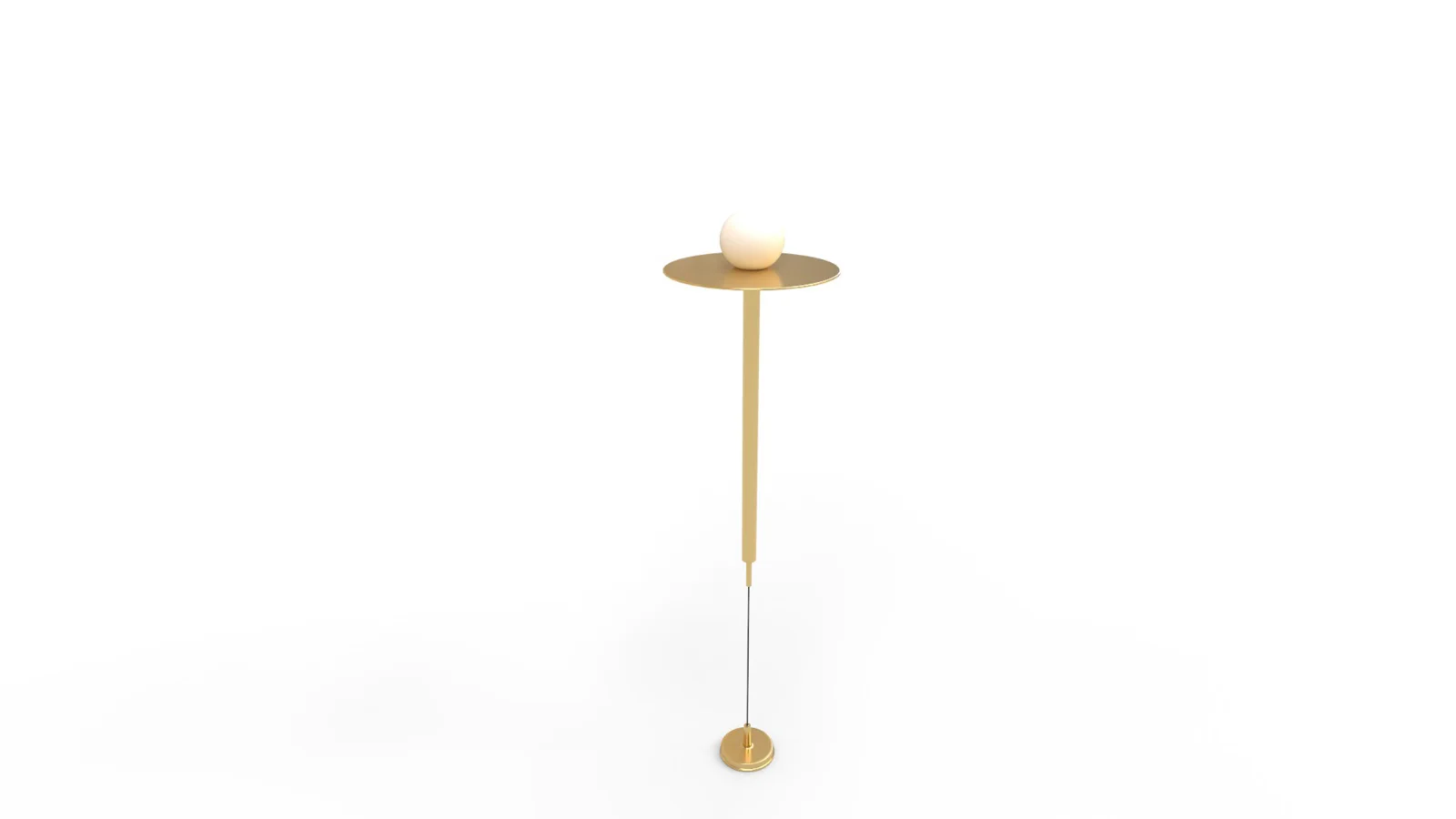 Nodes Pendant Light by Kelly Wearstler – Burnished Brass Image 1