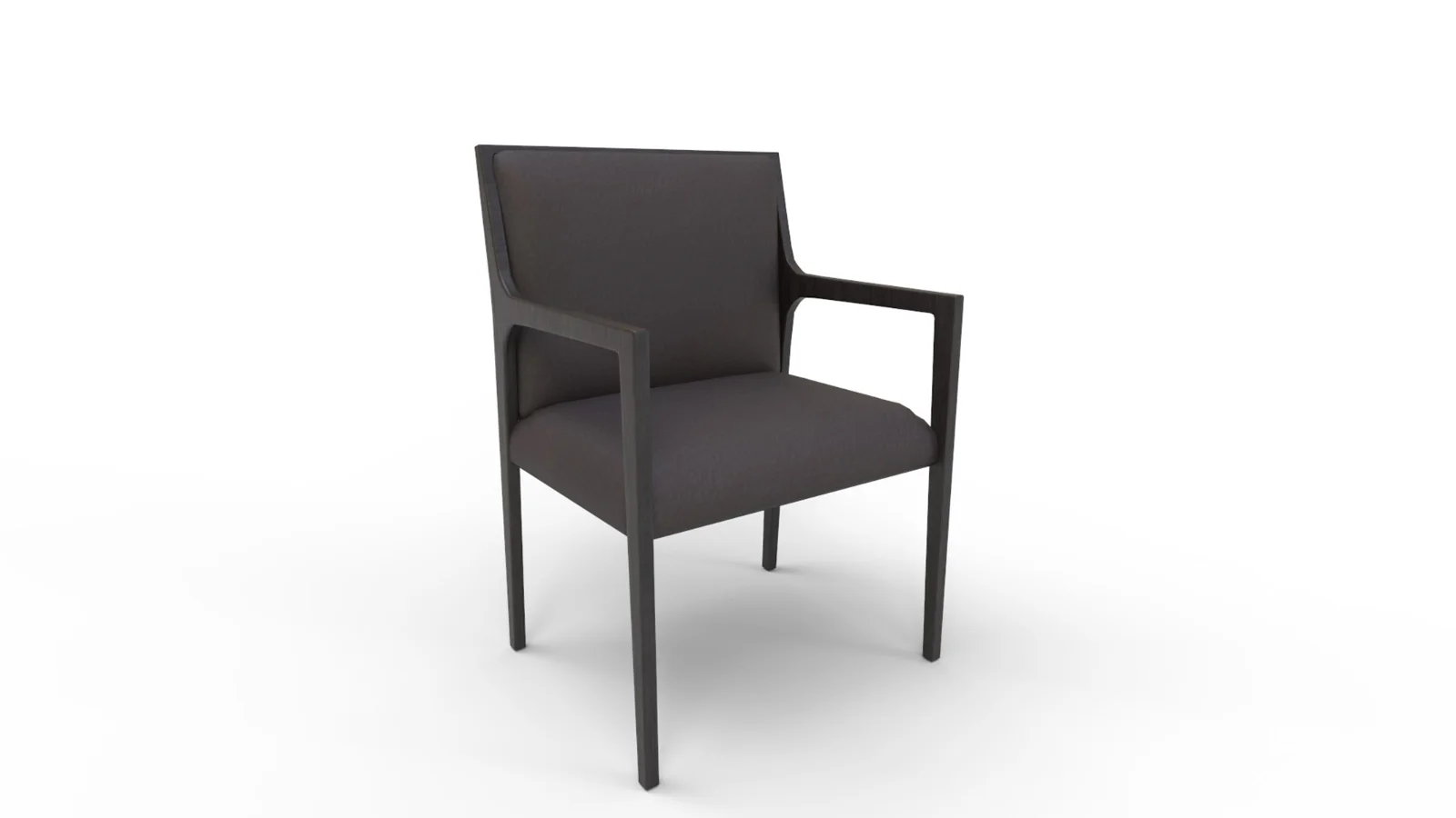 Segur Black Boucle Armchair Image 3