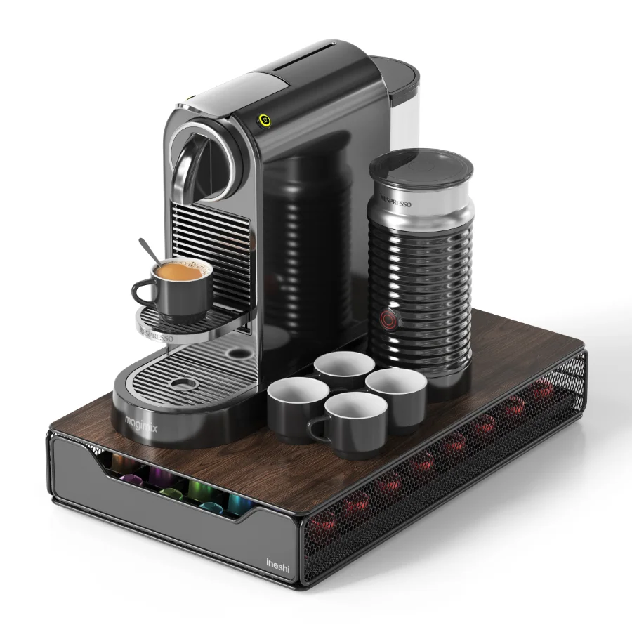 NESPRESSO COFFEE MACHINE & MAKER HOLDER Image 2
