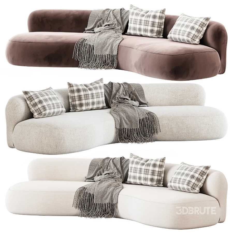 Pierre Augustin Rose Sofa Image 5