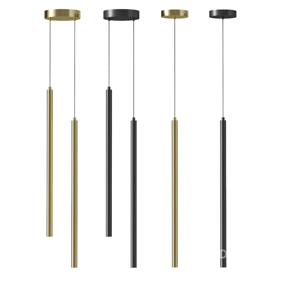 Long Linear Pendant Lamp Image 4