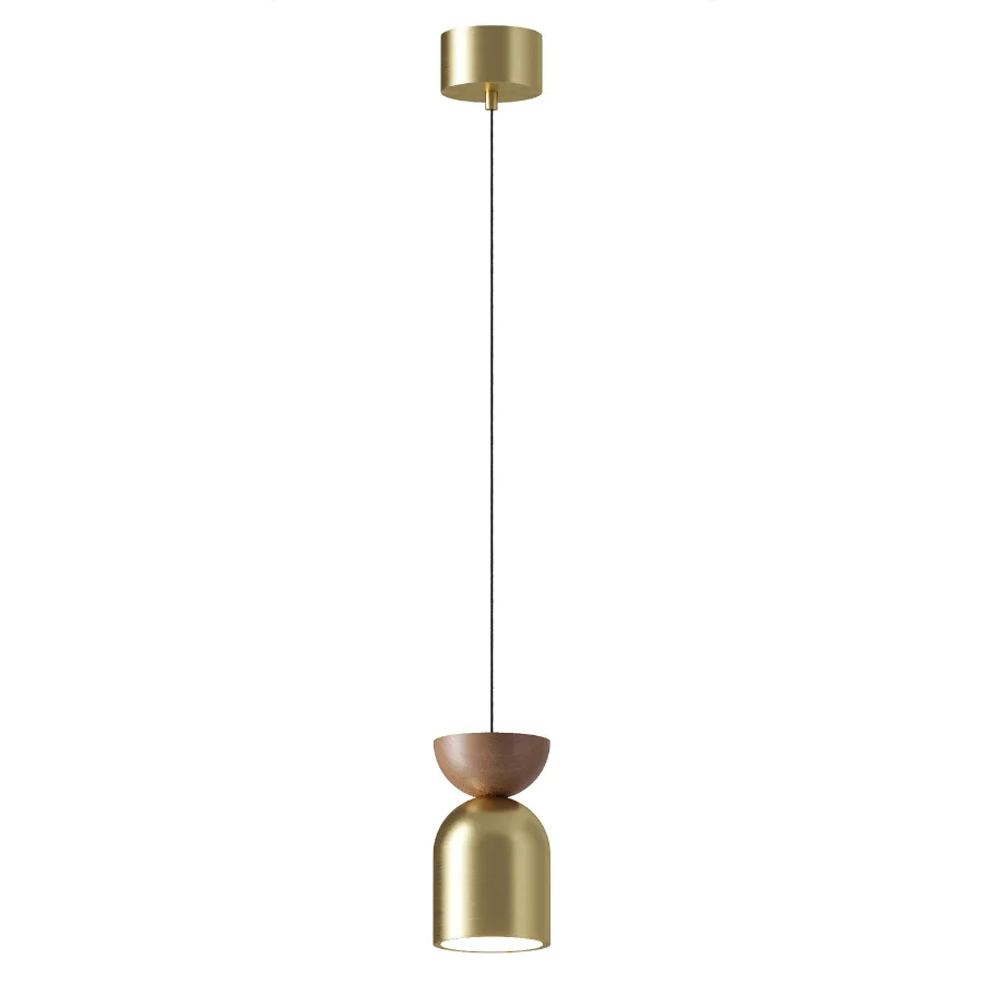 PIET WOOD Pandant Lamp By Lampatron Image 1