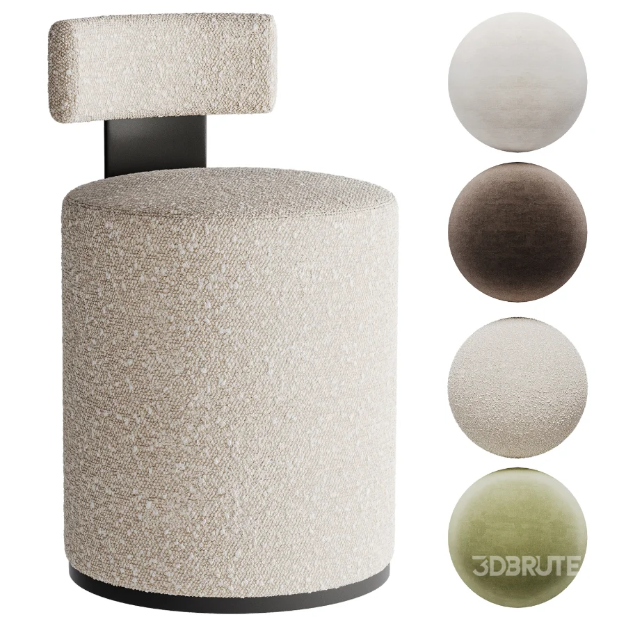 ZAMMI Rotating Pouf Image 5