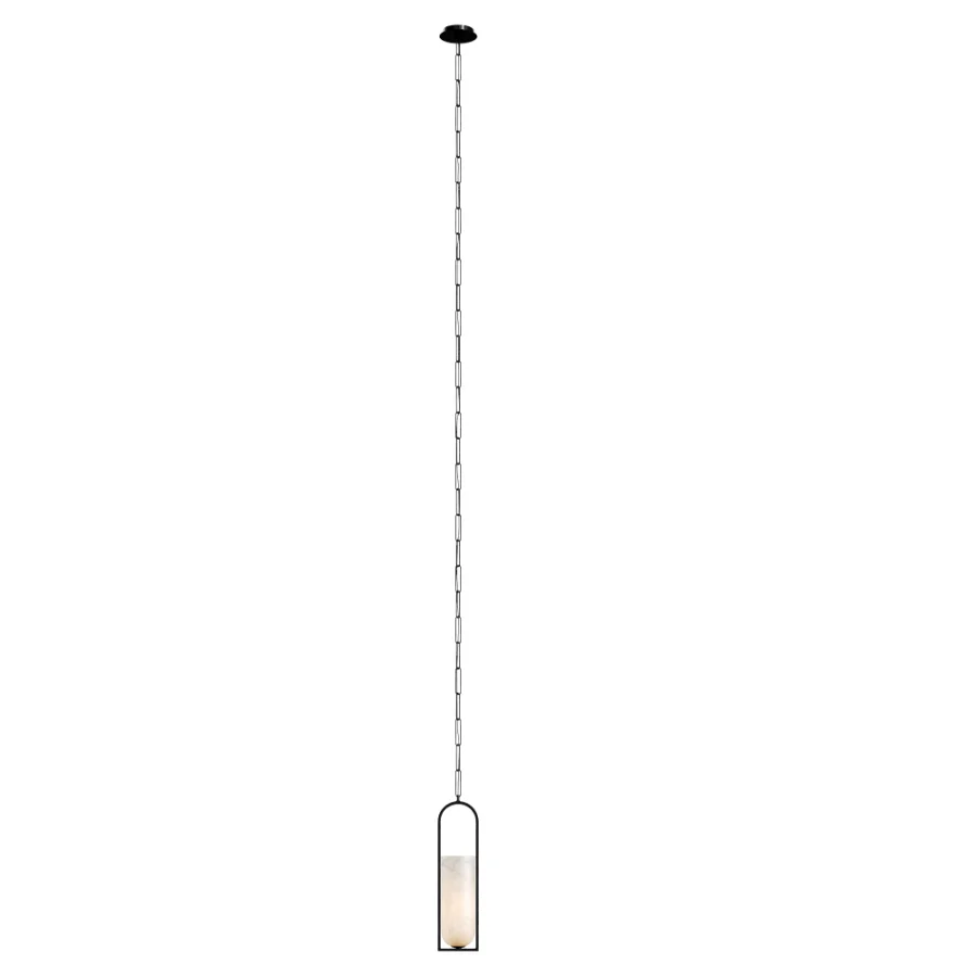 Melange Small Elongated Pendant by Visual Comfort Image 8