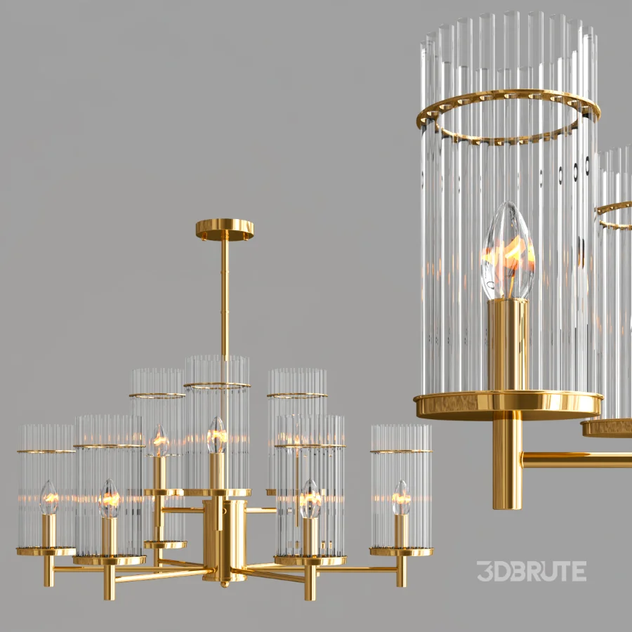 ODEON FORMIA CHANDELIER Image 4