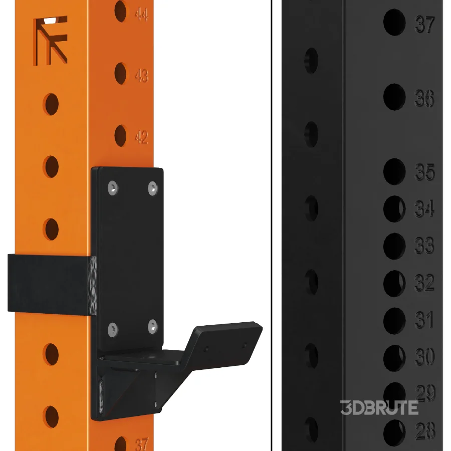 Mirafit_M4_Wall_Mounted_Power_Rack Image 3