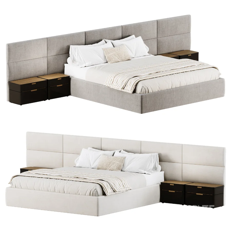 Atlanta Black Bed Image 4