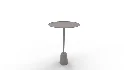 Patson Tray Top Pedestal End Table - Thumbnail 5