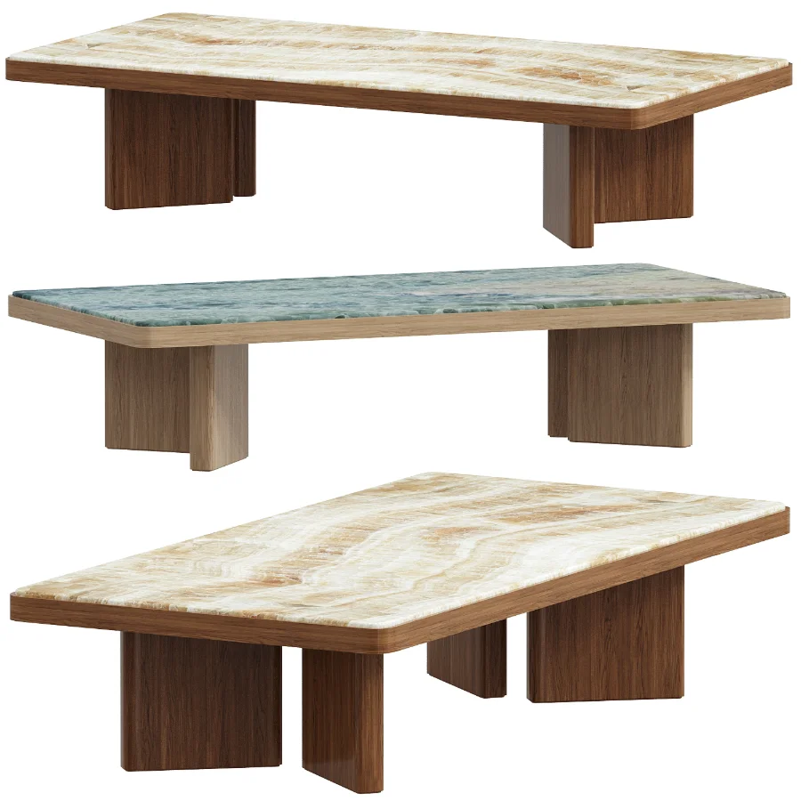 Rio 68 Rectangular Coffee Table by CB2 Image 7