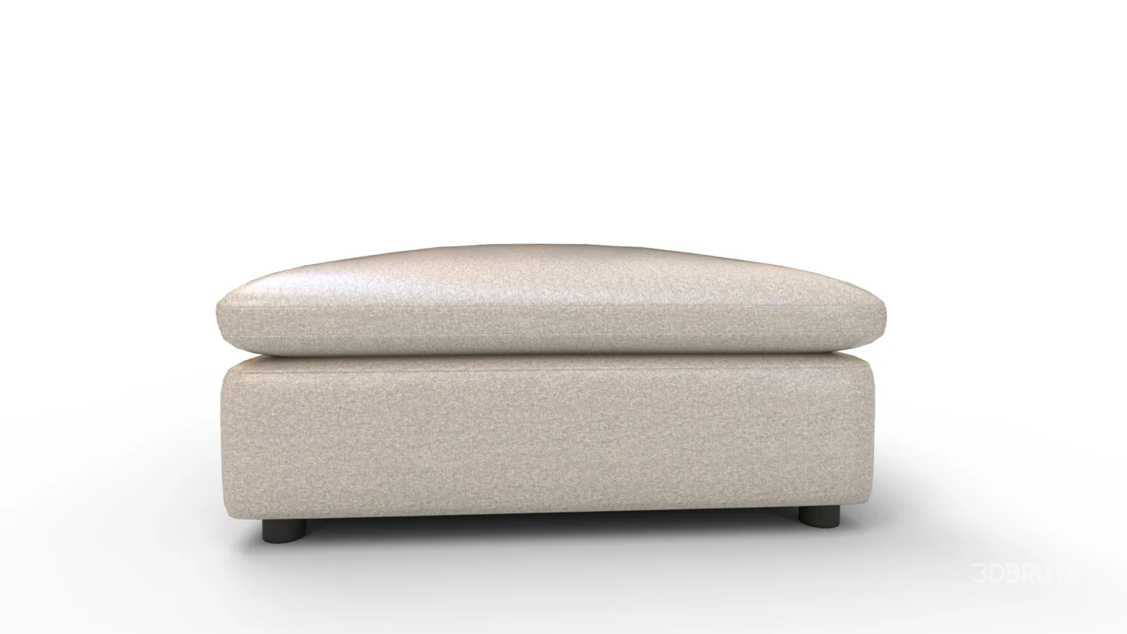 Marin Large Square Ottoman Image 5
