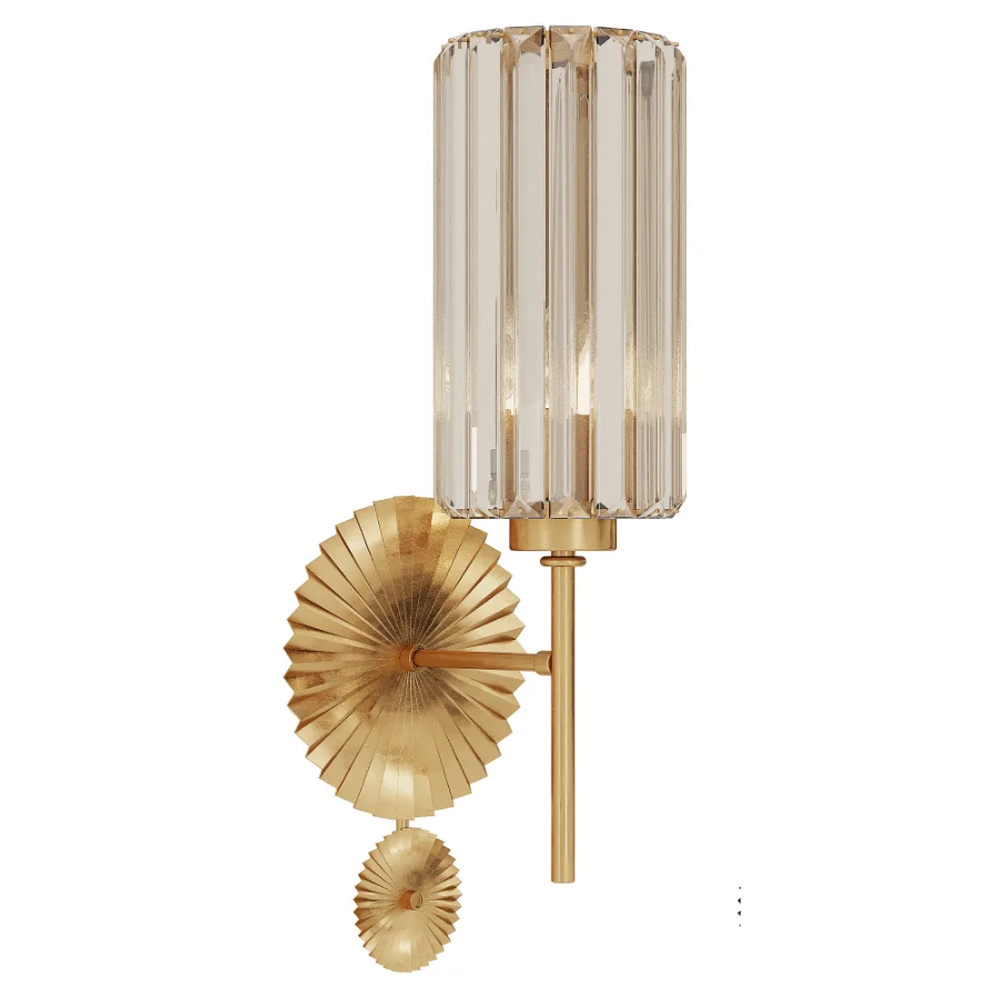 Nordic Light Luxury Crystal Wall Lamp Image 3
