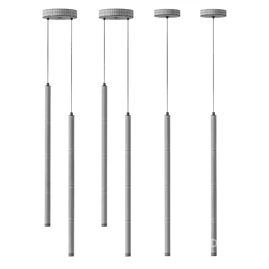 Long Linear Pendant Lamp Image 5
