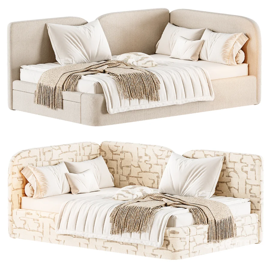 Oliver Corner Kids Bed by Lavsit Image 2