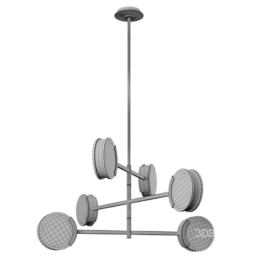 Melange 48″ Multi-Positional Chandelier by Visual Comfort Image 7