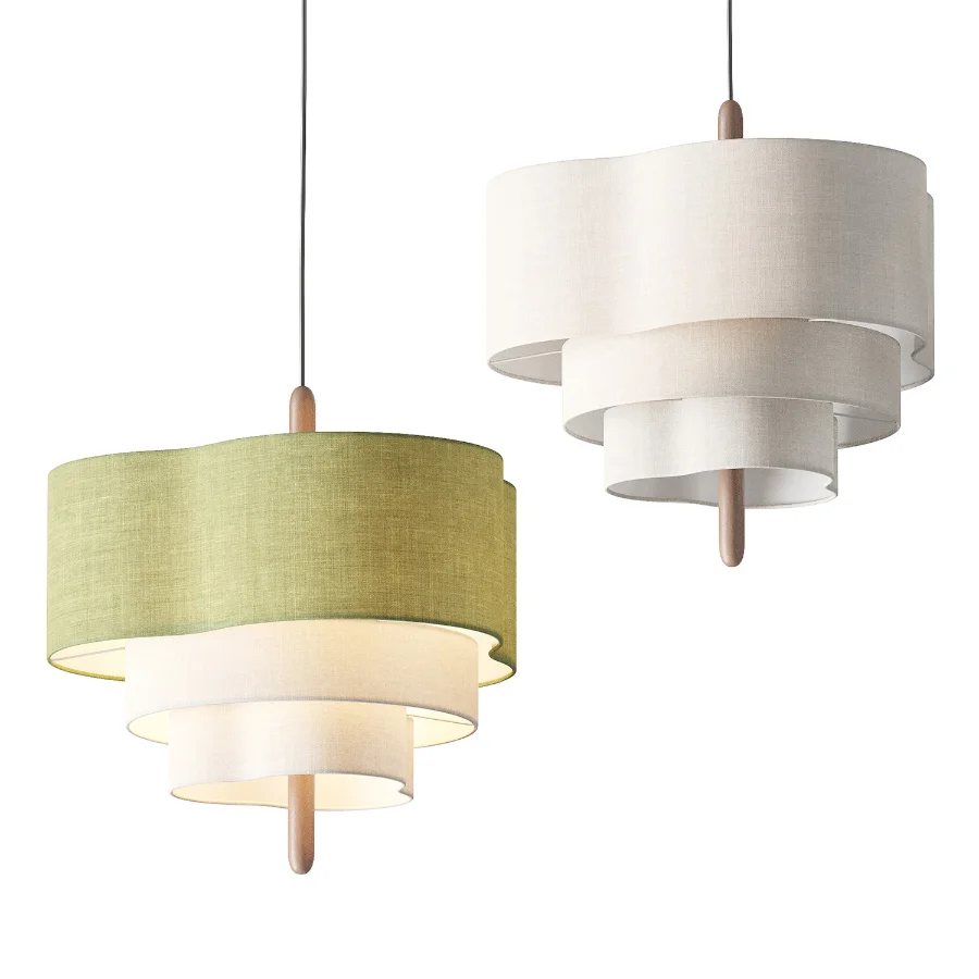Ophel Fabric Pendant Lamp Image 3