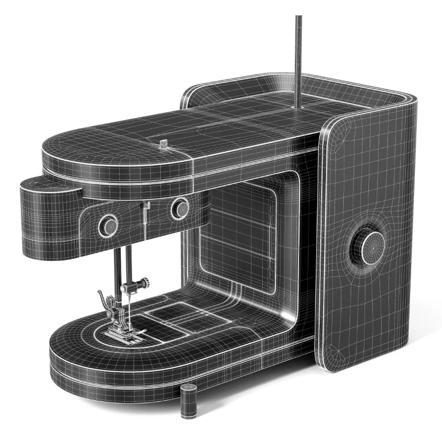 Modern Manual Sewing Machine Image 7
