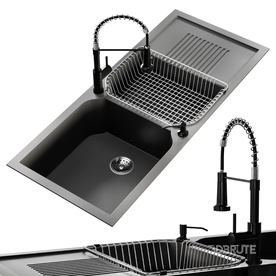 Drop-in Kitchen Sink 07 Image 1