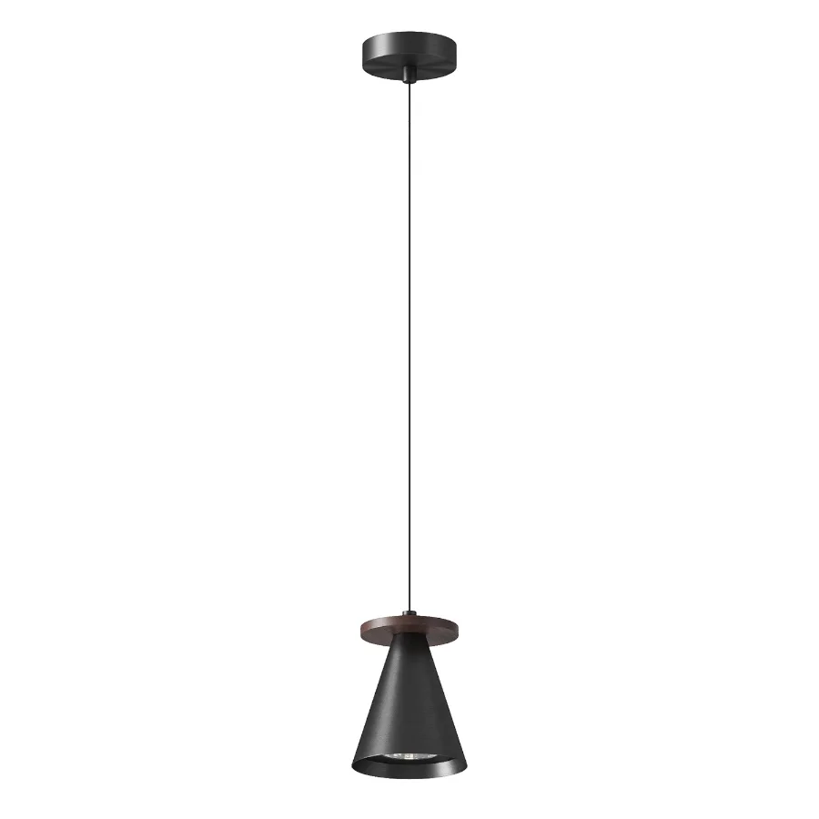 PIET CONE WOOD Pendant Lamp By Lampatron Image 2