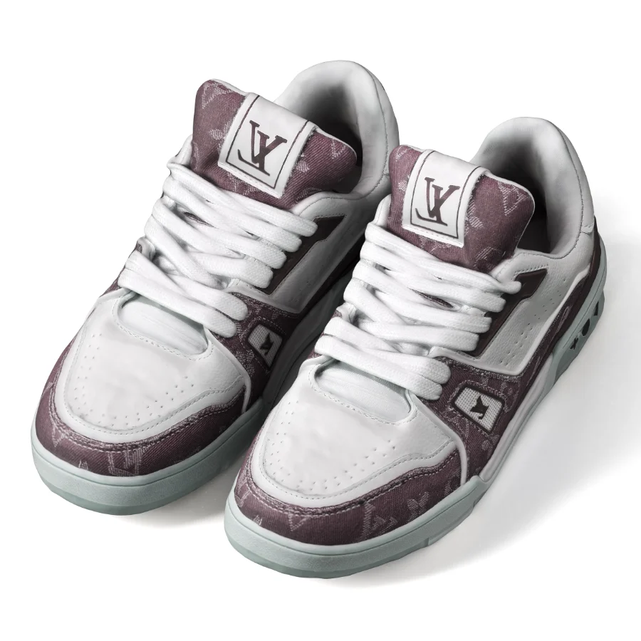 Minimal Sneakers with Denim Design Image 5