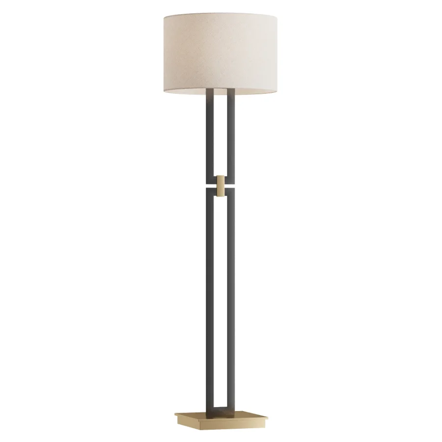 Theo Floor Lamp Matte Black Image 2
