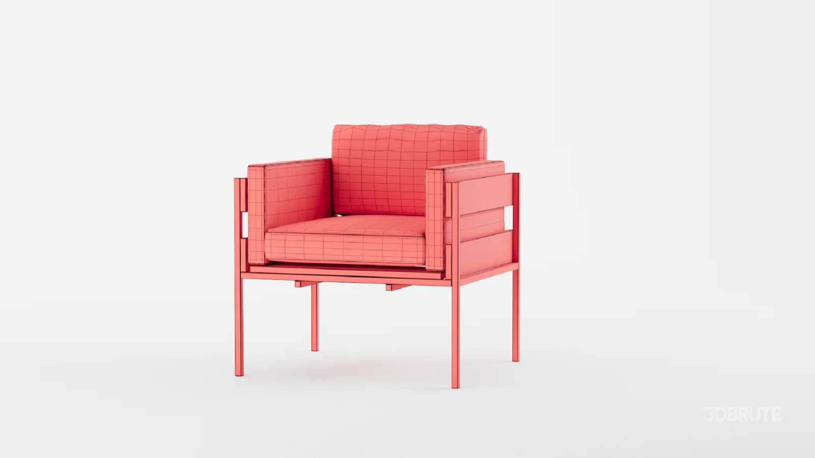 Living Room PU Leather Leisure Sofa Chair Image 2
