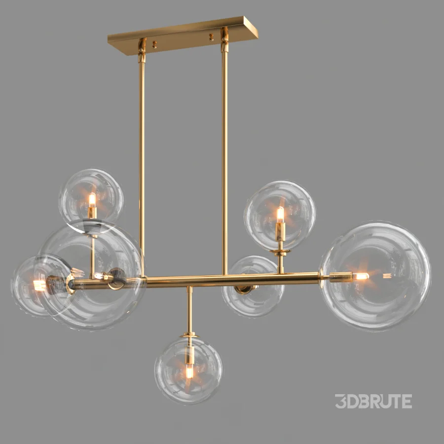 Delilah Linear Chandelier Image 1