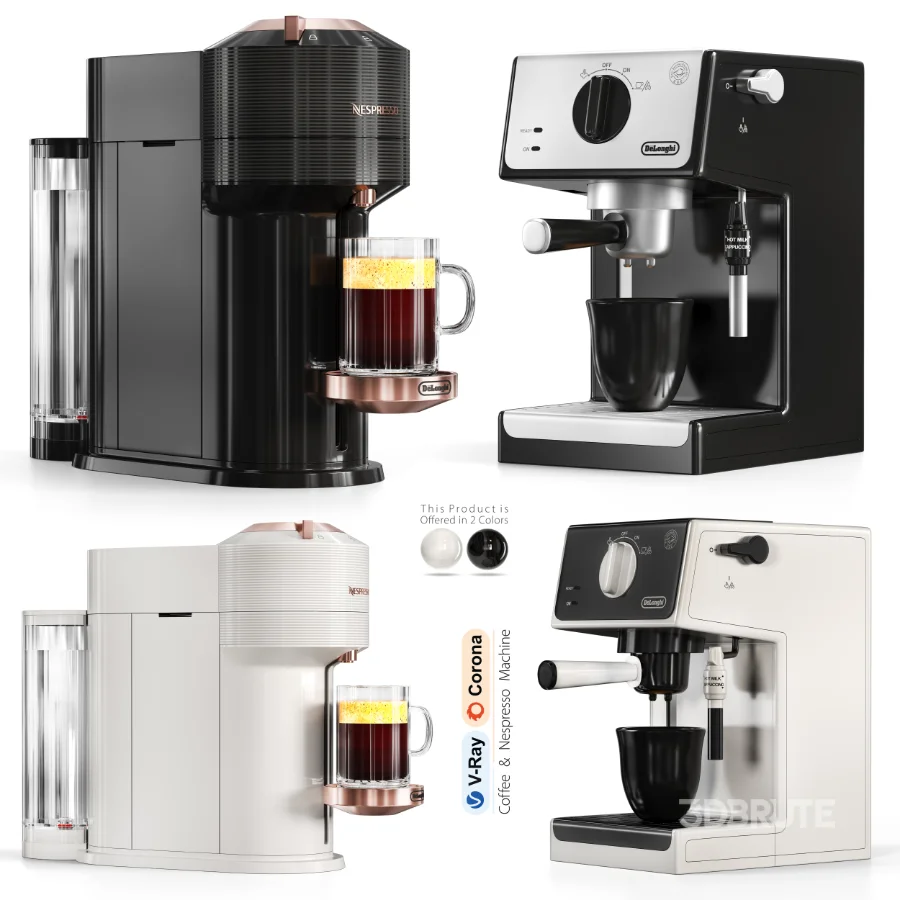 Delonghi Coffee & Nespresso Machine Image 1
