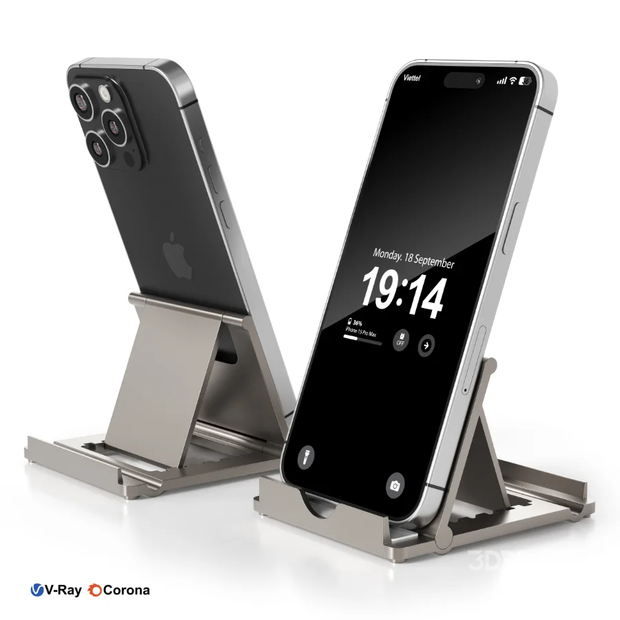 DESKTOP MOBILE PHONE HOLDER Image 1