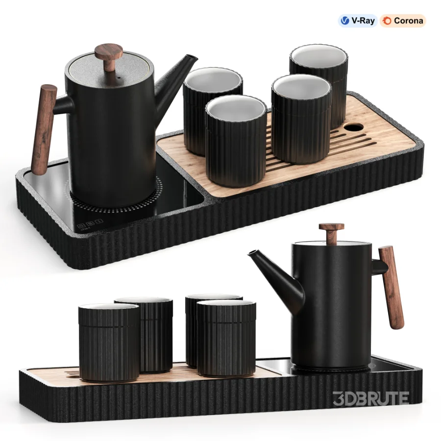 Modern Ceramic Tea Maker Image 1