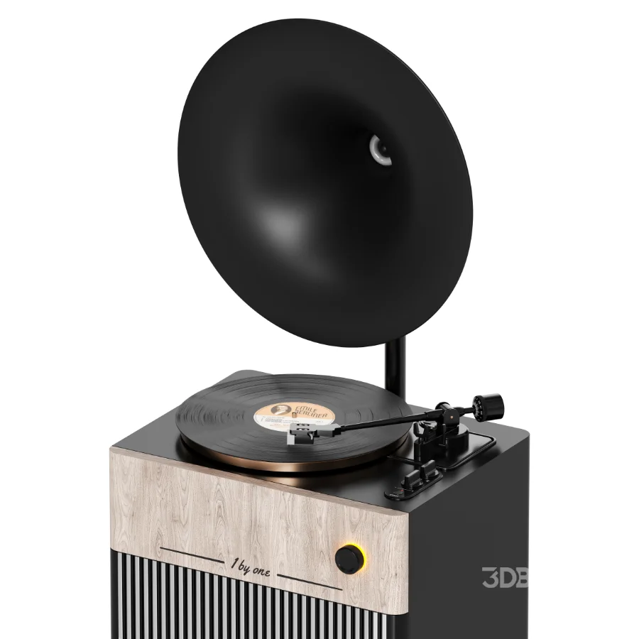 1 BY ONE Gramophone Table Image 5