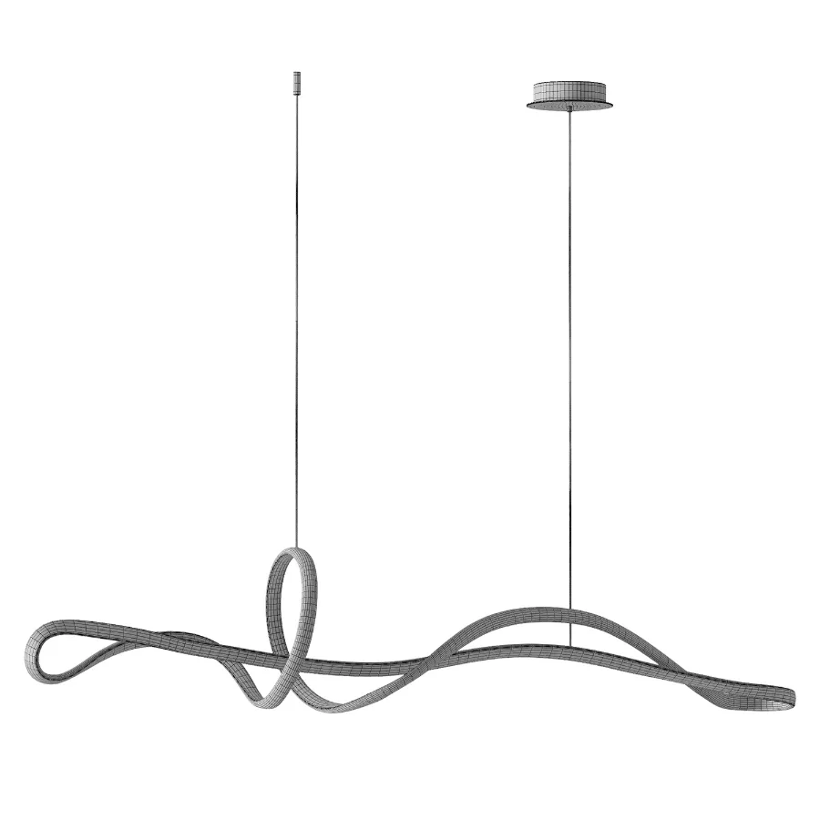 Minimalist LED Chandelier Image 3