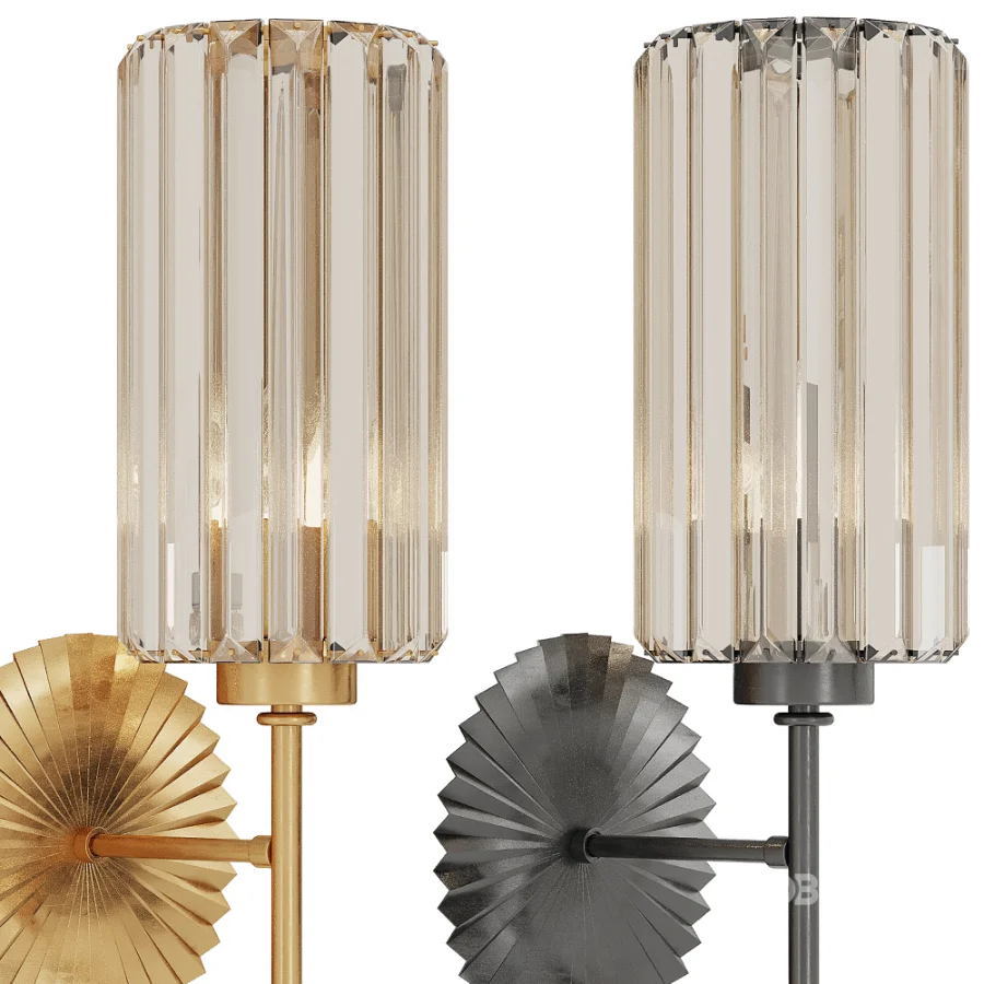 Nordic Light Luxury Crystal Wall Lamp Image 5