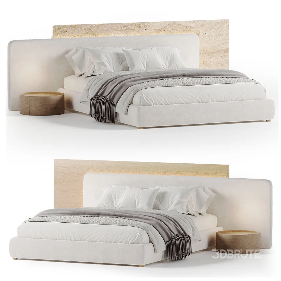 Modern Double Bed 04 Image 5