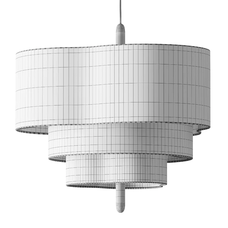 Ophel Fabric Pendant Lamp Image 4