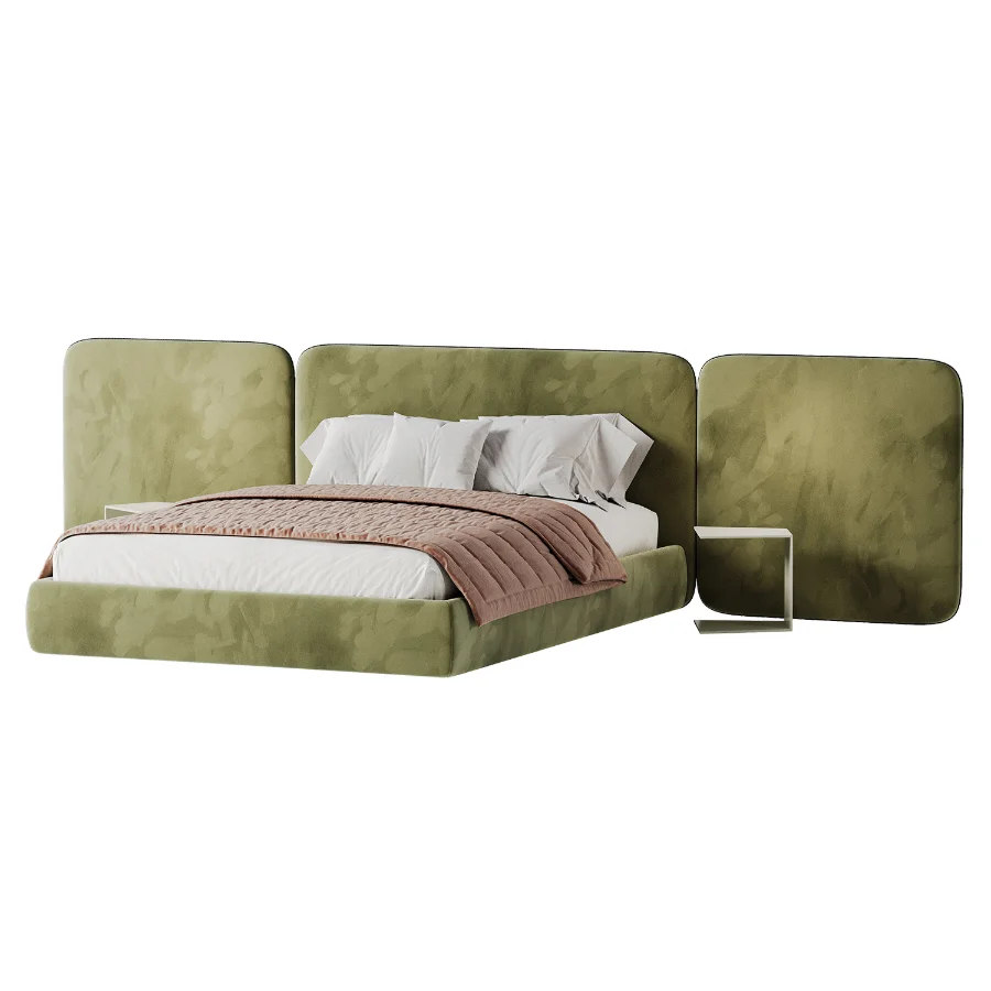 Modern Double Bed 02 Image 1