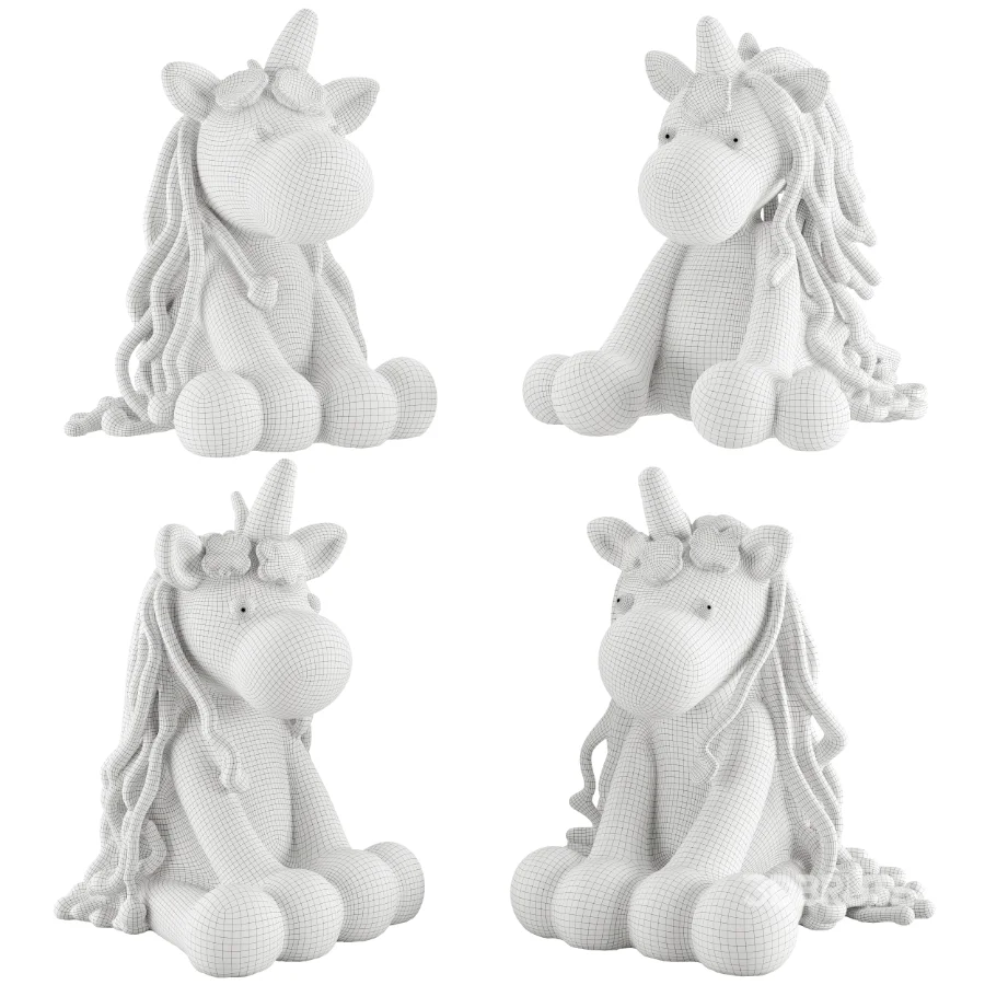 Plush Toys Set 31-Unicorn Image 6