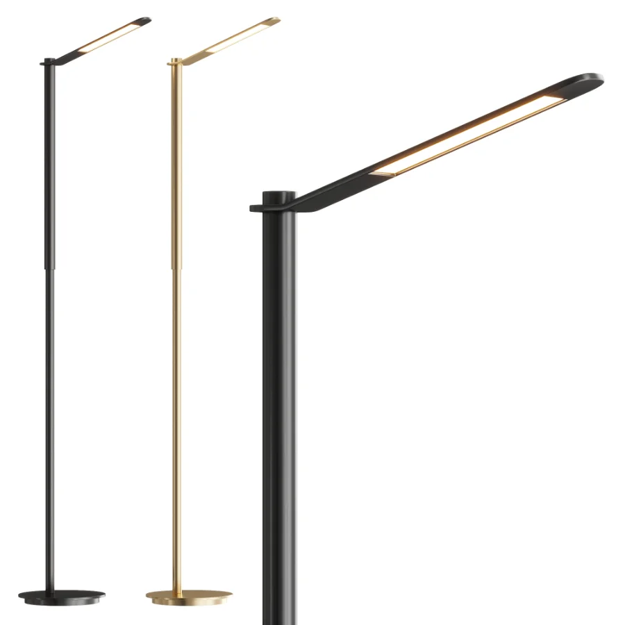 George Kovacs Black Floor Lamp Image 1