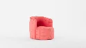 Tub Swivel Chair Talc Linen - Thumbnail 10
