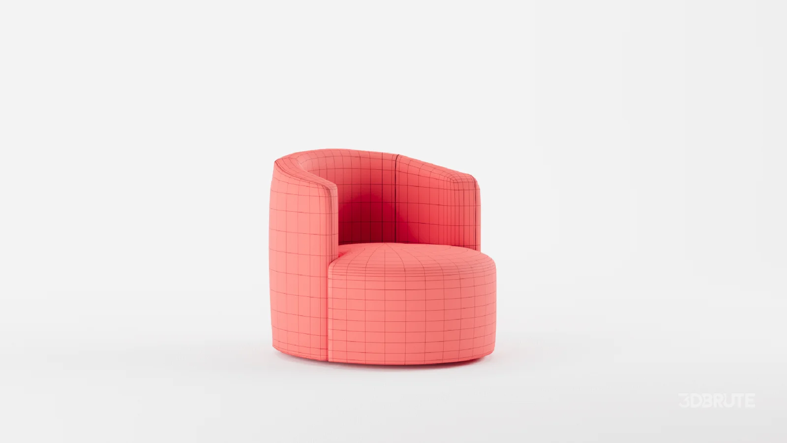 Tub Swivel Chair Talc Linen Image 10