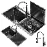 Sink Equipped With Dishwasher - Thumbnail 4