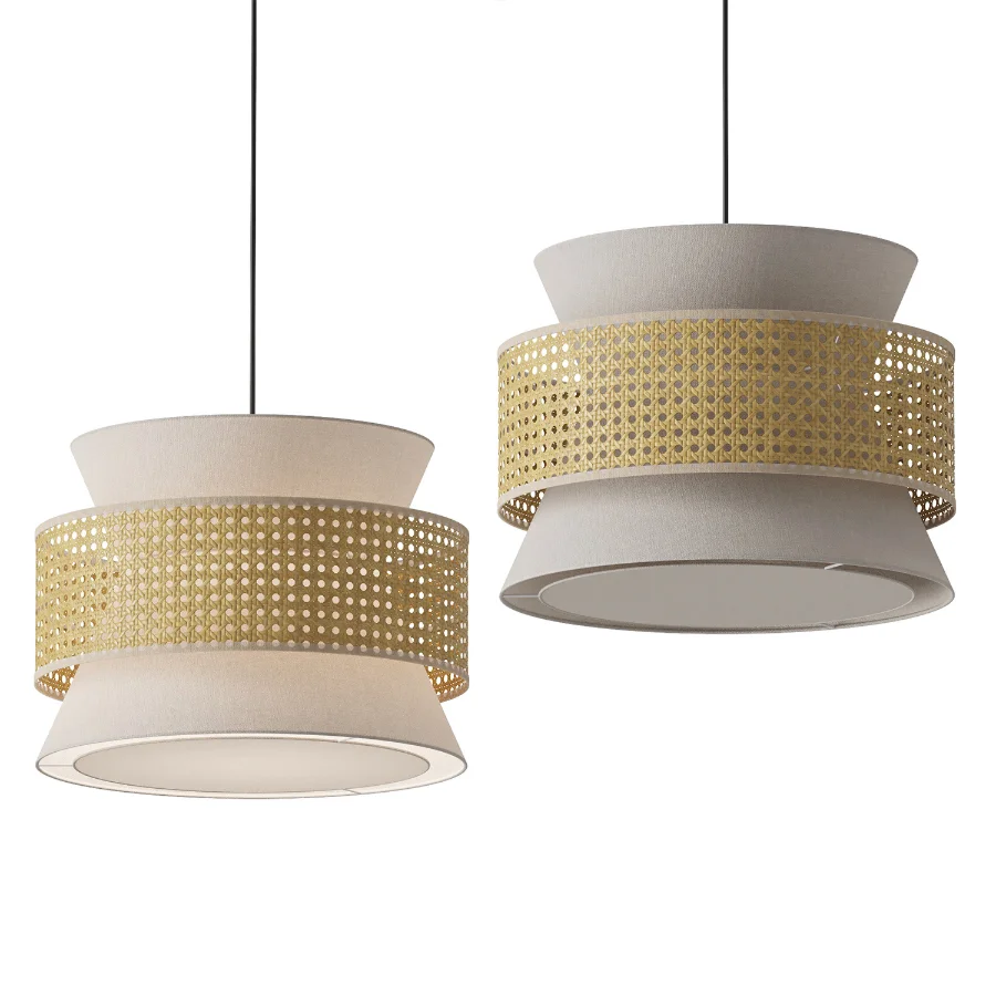Weave Pendant lamp by Freya Image 4