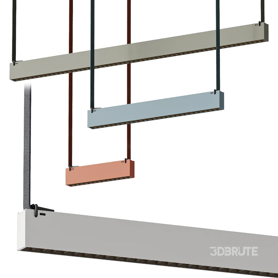 Vibia Plusminus Linear pendant lamp Image 6