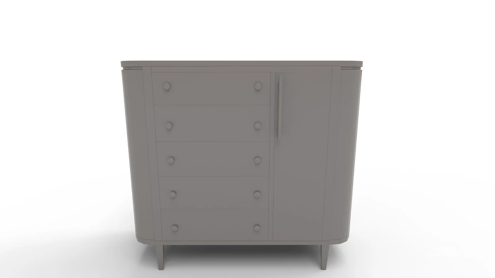Cane5 Drawer Accent Chest Image 5