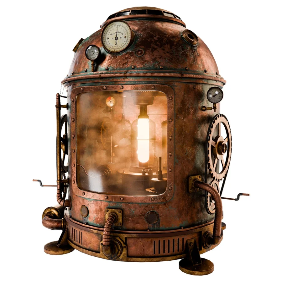 Steampunk Engine Game Ready Asset Image 1