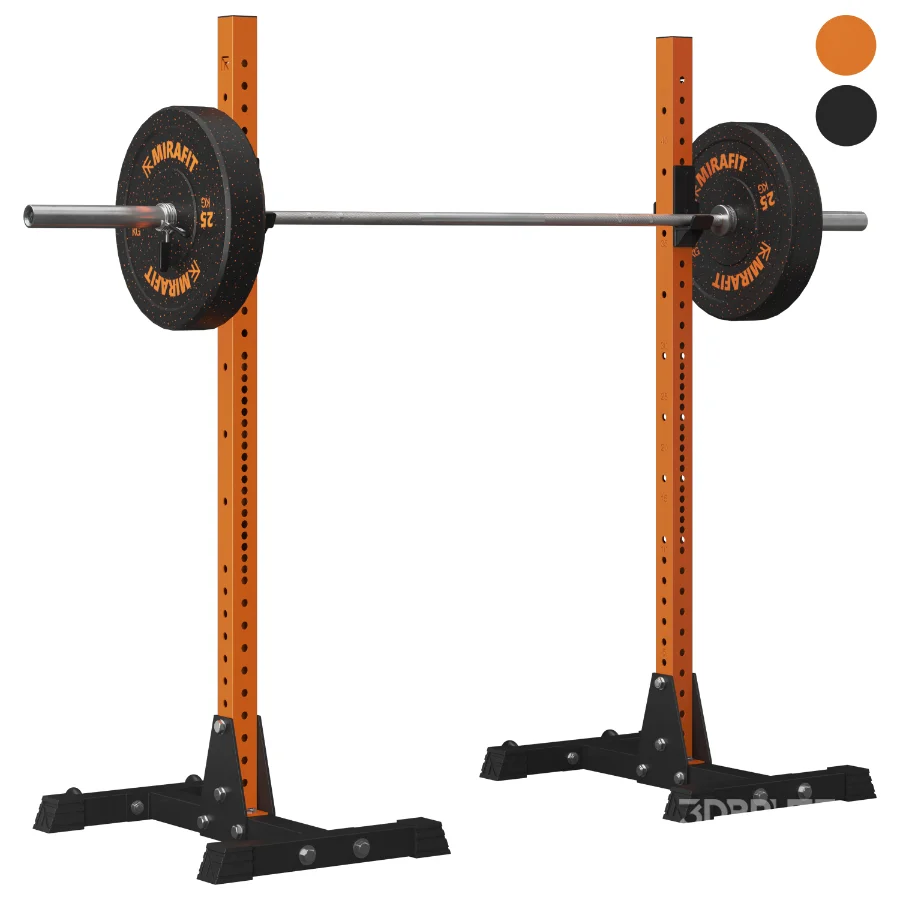 Mirafit_M3_Squat_Stands Image 1