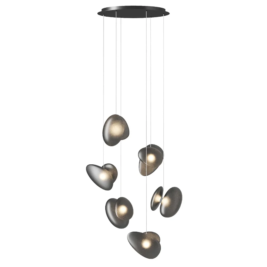 Pebble Linear 04 Chandelier Image 1