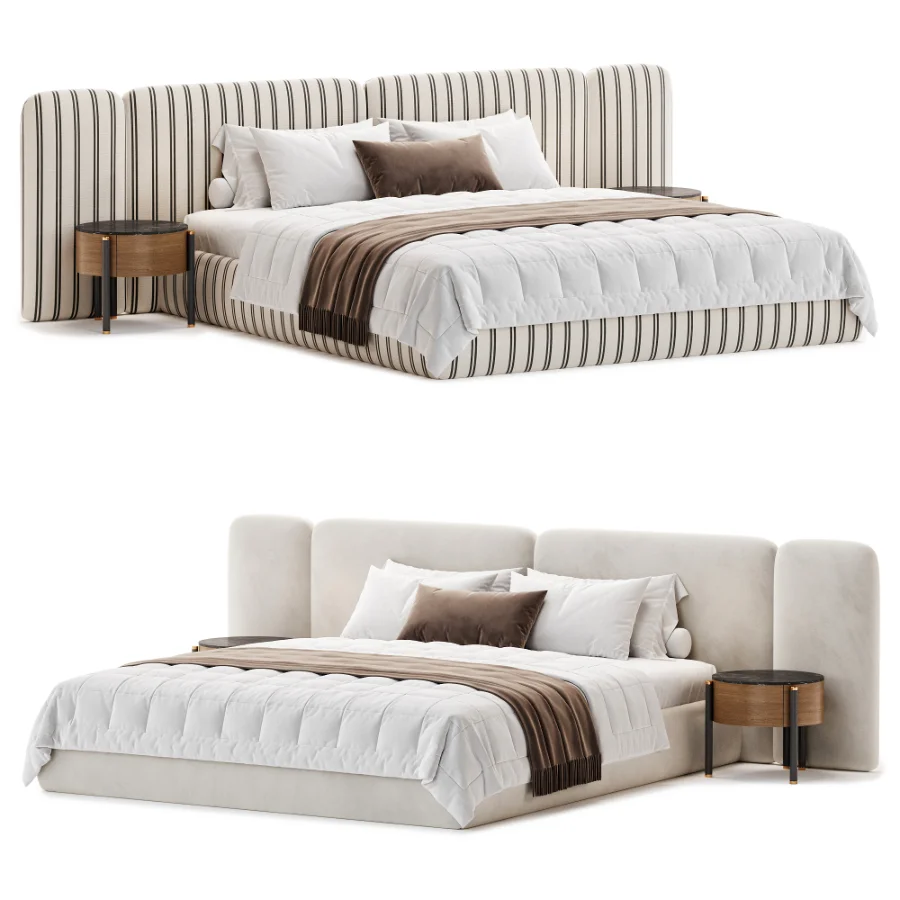 Modern Double Bed 06 Image 1